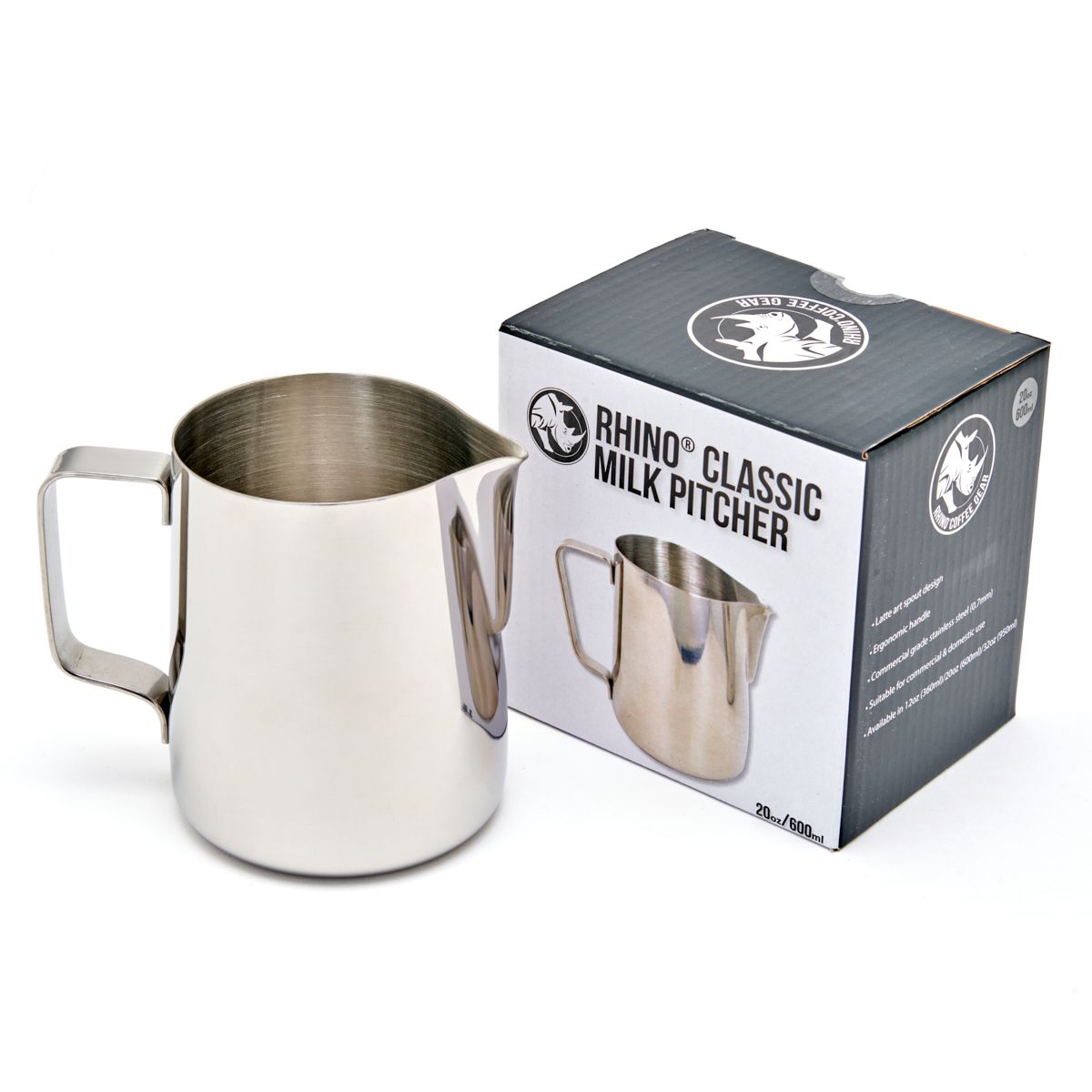 Rhino Milk Frothing Jugs