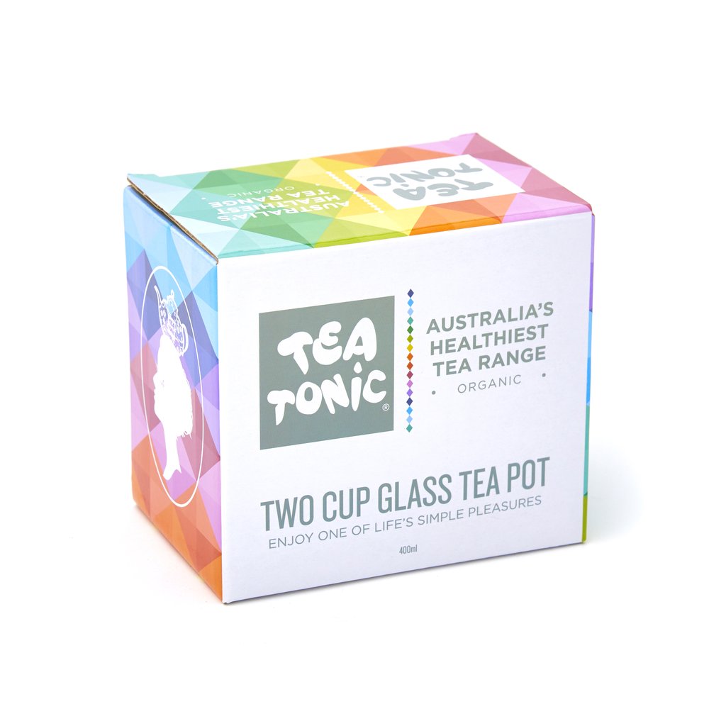 Tea Tonic Glass Tea Pot 400ml - 2 Cup